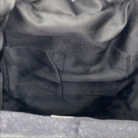 🌺 Universal Thread Faux Leather Black Backpack Bag- w/Flap Snap NEW with Tags - Picture 3 of 12